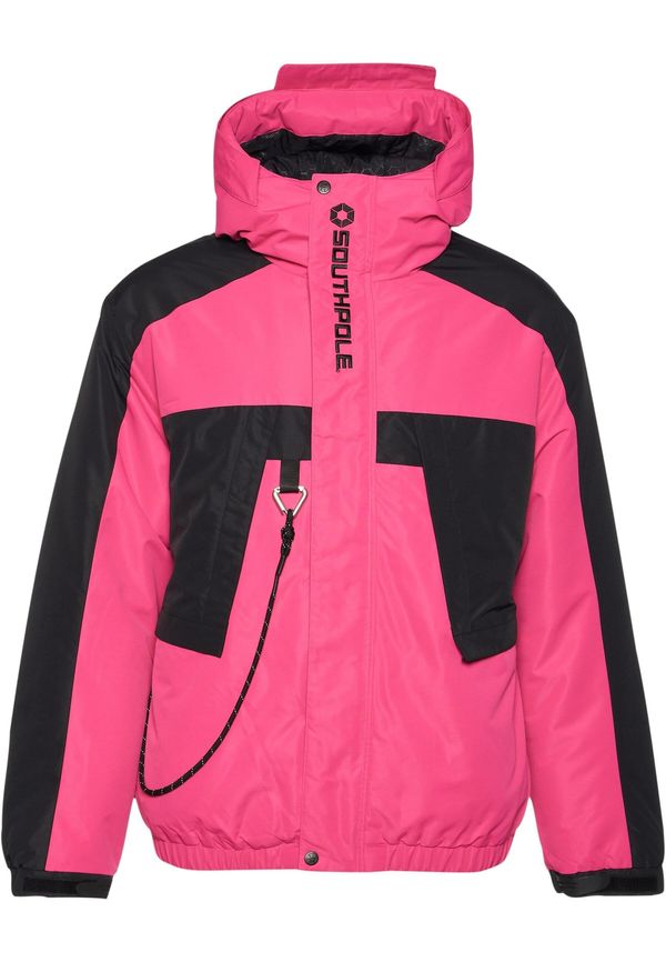 SOUTHPOLE SOUTHPOLE Зимно яке 'Storm Adventure 1.0'  фуксия / черно