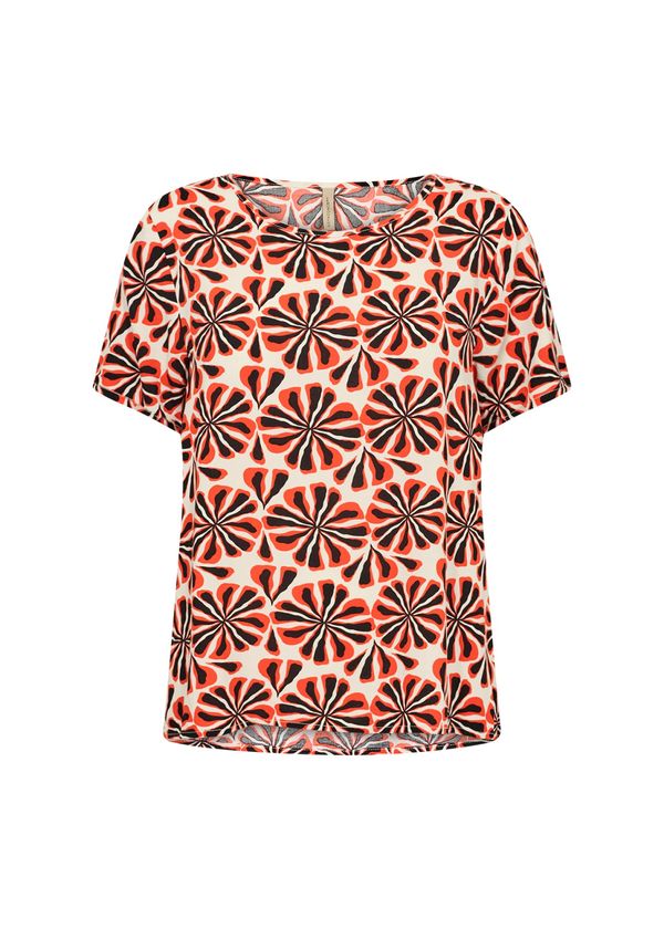 Soyaconcept Soyaconcept Блуза 'LYNG 1'  бежово / червено / черно