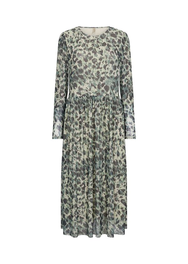 Soyaconcept Soyaconcept Рокля 'ALDA'  бежово / зелено / пастелно зелено / черно