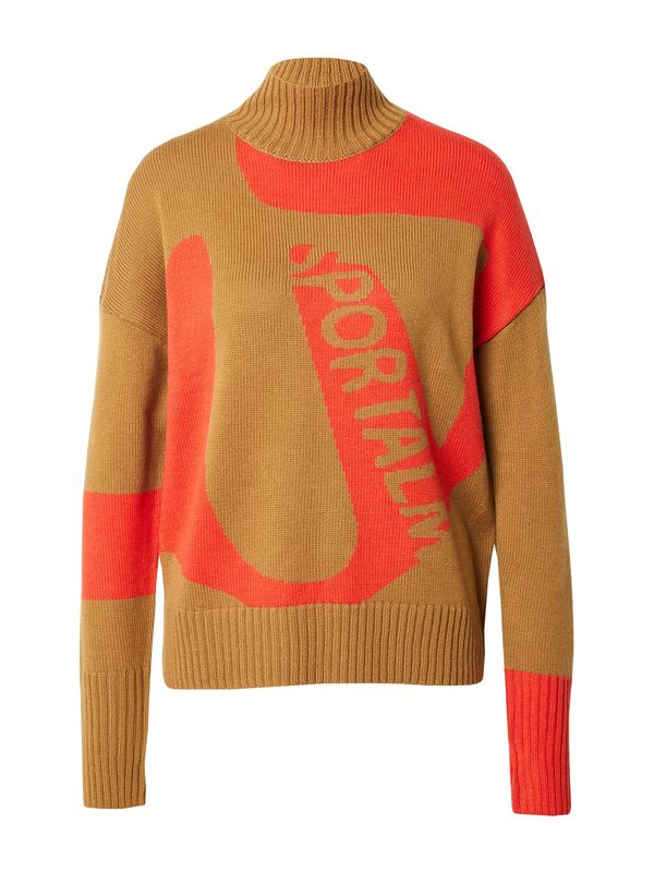 Sportalm Kitzbühel Sportalm Kitzbühel Пуловер 'Fatima'  кафяво / тъмнооранжево