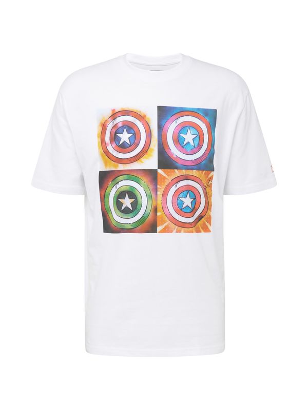 Springfield Springfield Тениска 'CAPTAIN AMERICA'  синьо / зелено / оранжево / бяло