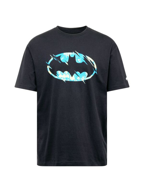 Springfield Springfield Тениска  лазурно синьо / пастелно жълто / черно / бяло