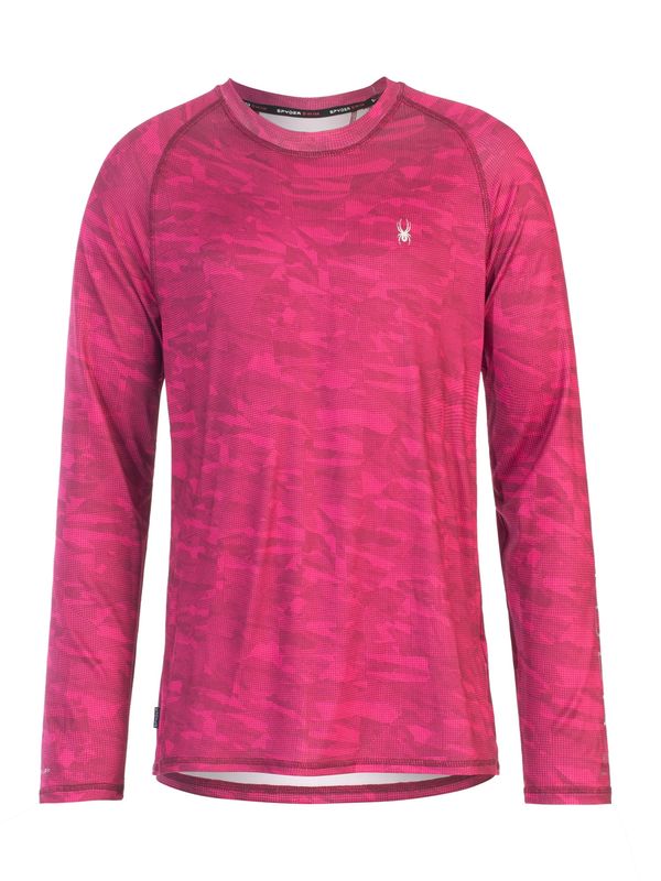 Spyder Spyder Функционална тениска  бургундово червено