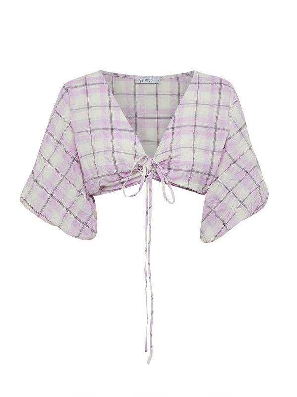 St MRLO St MRLO Топ 'ARIEL'  лилав