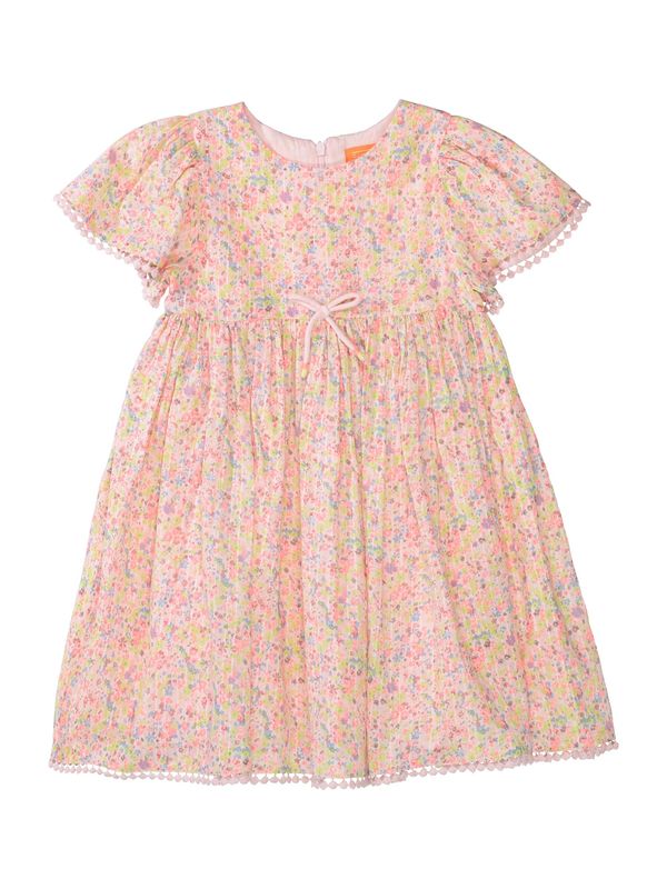 STACCATO STACCATO Рокля  опушено синьо / тръстиково зелено / бледорозово / пудра