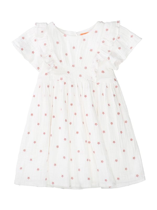 STACCATO STACCATO Рокля  пастелно червено / мръсно бяло