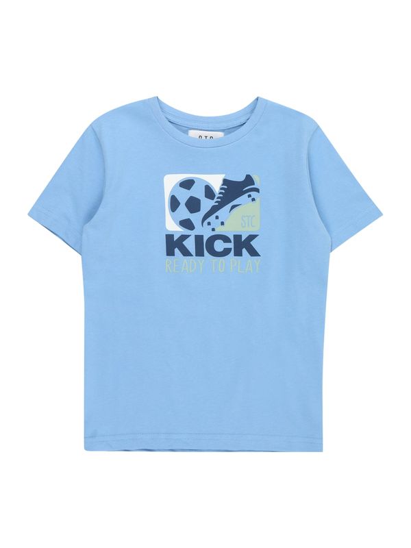 STACCATO STACCATO Тениска  нейви синьо / небесносиньо / пастелно зелено / бяло