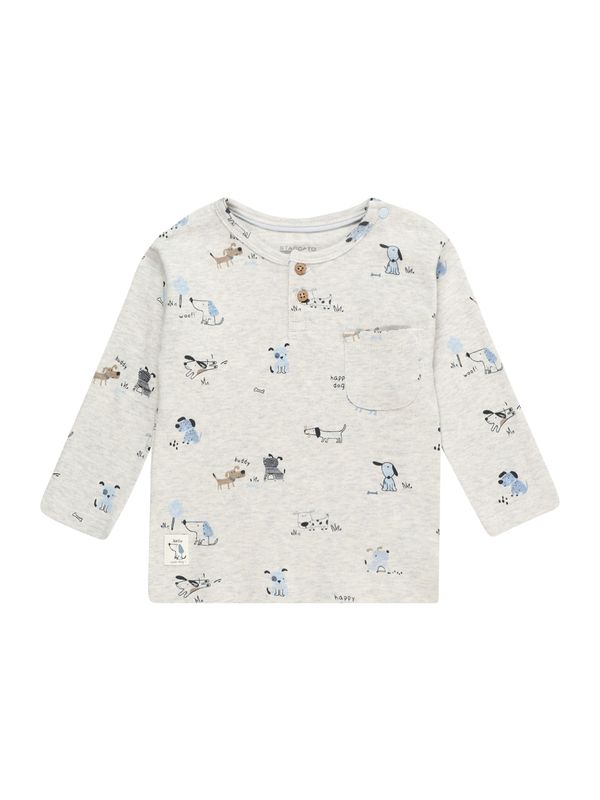 STACCATO STACCATO Тениска  светлосиньо / светлокафяво / светлосиво / черно