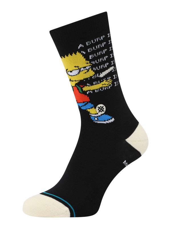 Stance Stance Къси чорапи 'Troubled'  кралско синьо / жълто / червено / черно