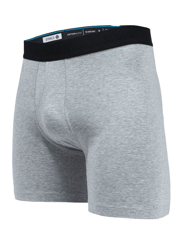 Stance Stance Спортни боксерки  сив меланж / черно