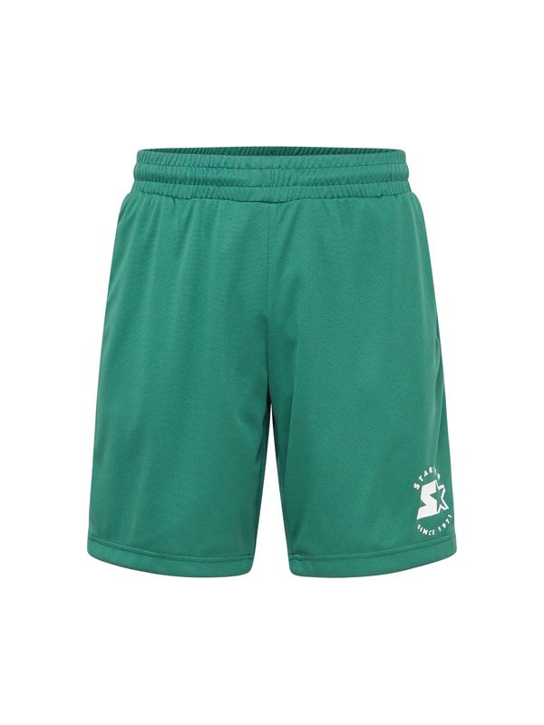 Starter Black Label Starter Black Label Панталон  смарагдово зелено / бяло