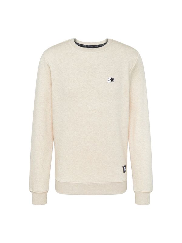 Starter Black Label Starter Black Label Суичър 'Essential'  бежово меланж / черно / бяло