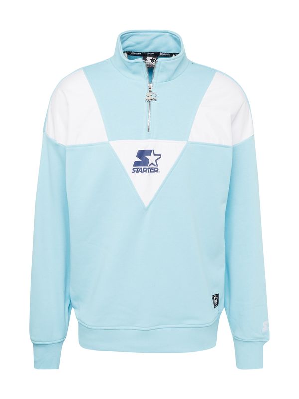 Starter Black Label Starter Black Label Суичър  нейви синьо / светлосиньо / бяло
