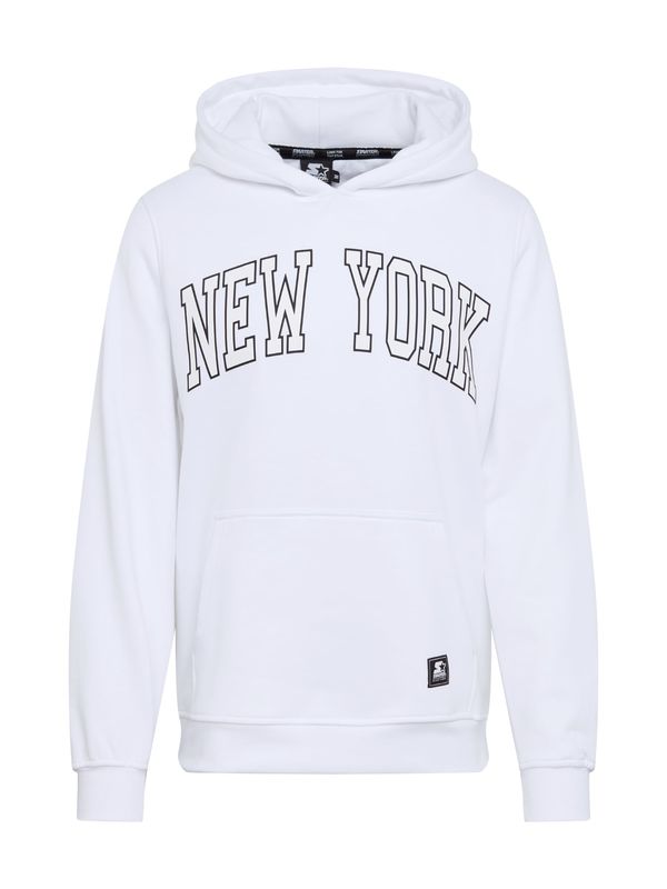 Starter Black Label Starter Black Label Суичър 'New York'  черно / бяло