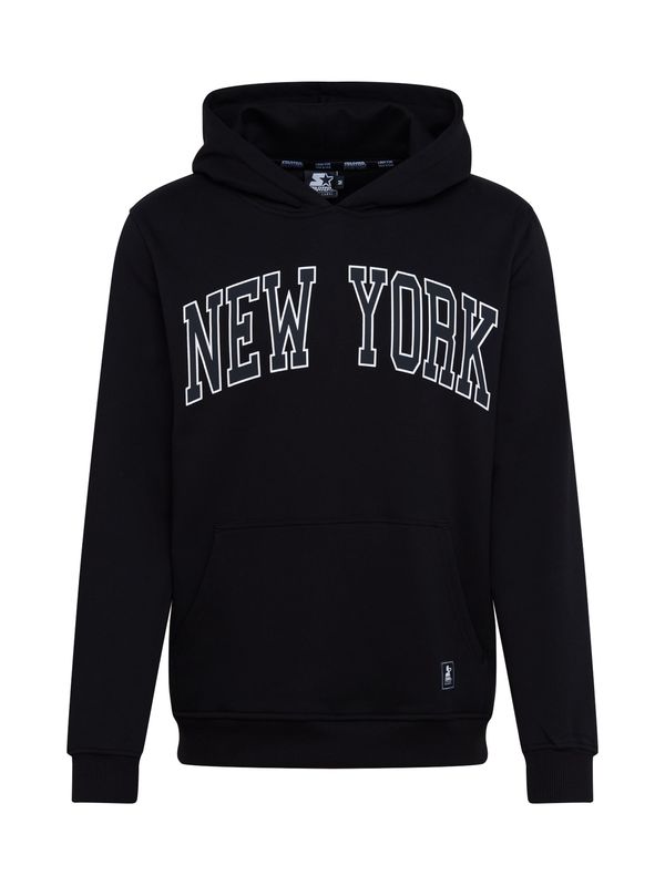 Starter Black Label Starter Black Label Суичър 'New York'  черно / бяло
