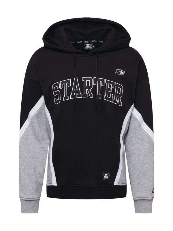 Starter Black Label Starter Black Label Суичър  сив меланж / черно / бяло