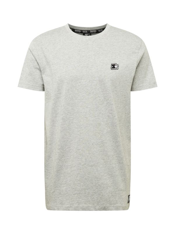 Starter Black Label Starter Black Label Тениска 'Essential'  сив меланж / черно / бяло