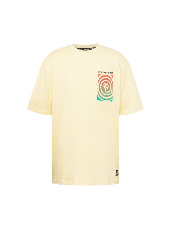 Starter Black Label Starter Black Label Тениска 'Palm'  тюркоазен / светложълто / тъмно коралово / черно