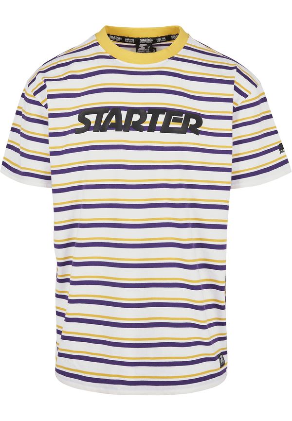 Starter Black Label Starter Black Label Тениска  жълто / тъмнолилаво / черно / бяло