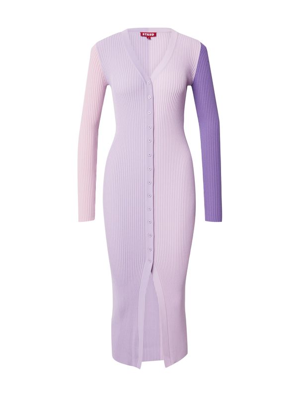Staud Staud Плетена рокля 'SHOKO'  лилав / люляк / орхидея / бледорозово