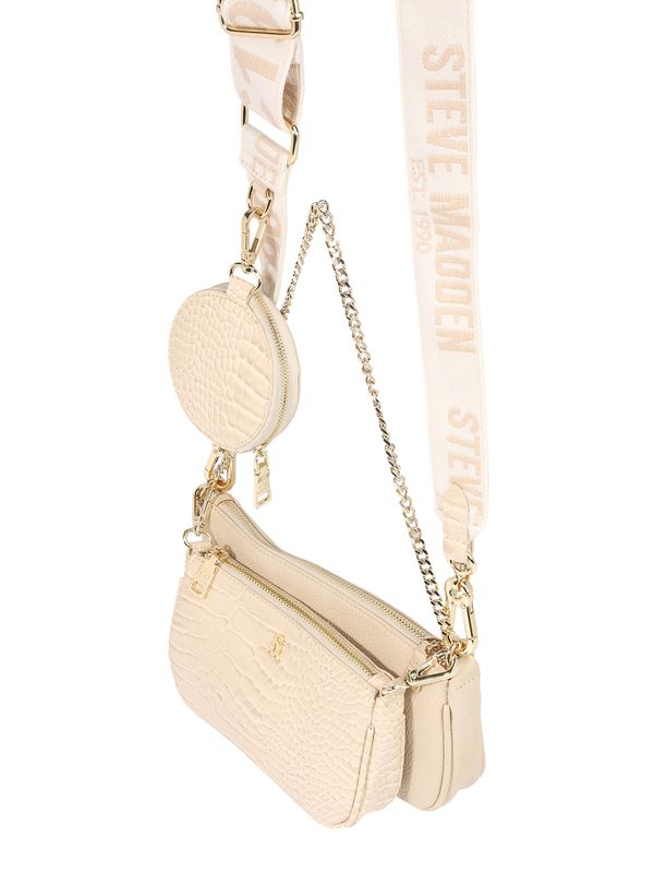 STEVE MADDEN STEVE MADDEN Чанта с презрамки 'Burgent'  кремаво
