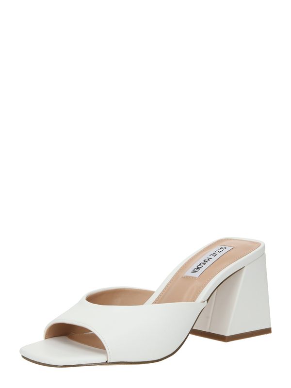 STEVE MADDEN STEVE MADDEN Чехли 'GLOWING'  бяло