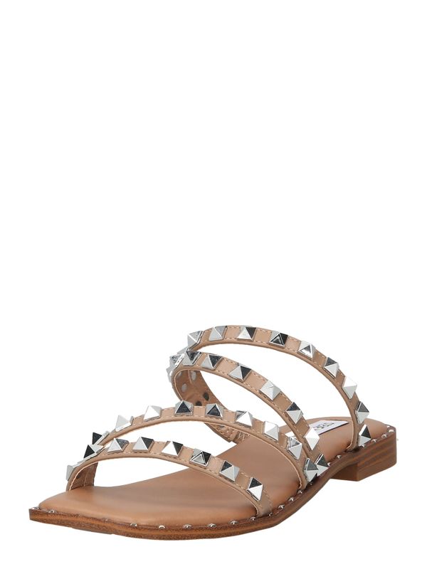 STEVE MADDEN STEVE MADDEN Чехли 'SKYLER'  цвят "пясък" / сребърно