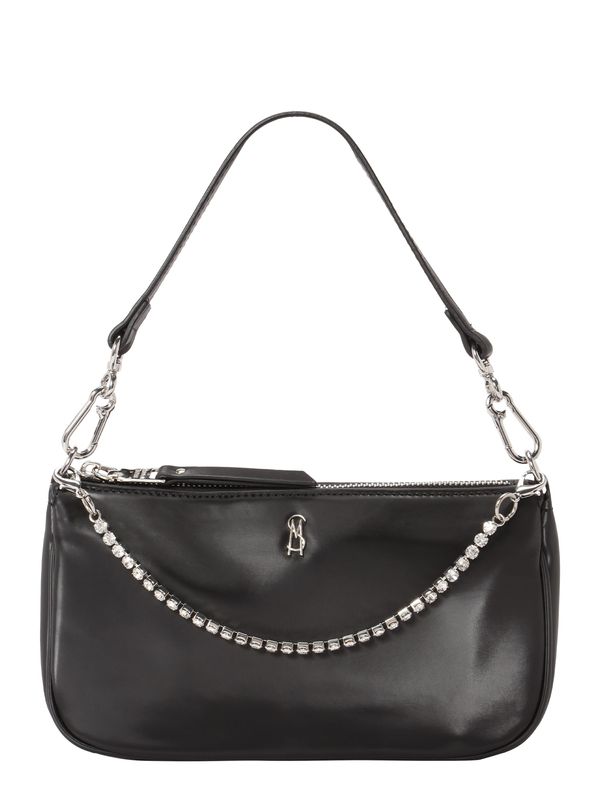STEVE MADDEN STEVE MADDEN Дамска чанта 'BFLEUR'  черно / сребърно / прозрачно