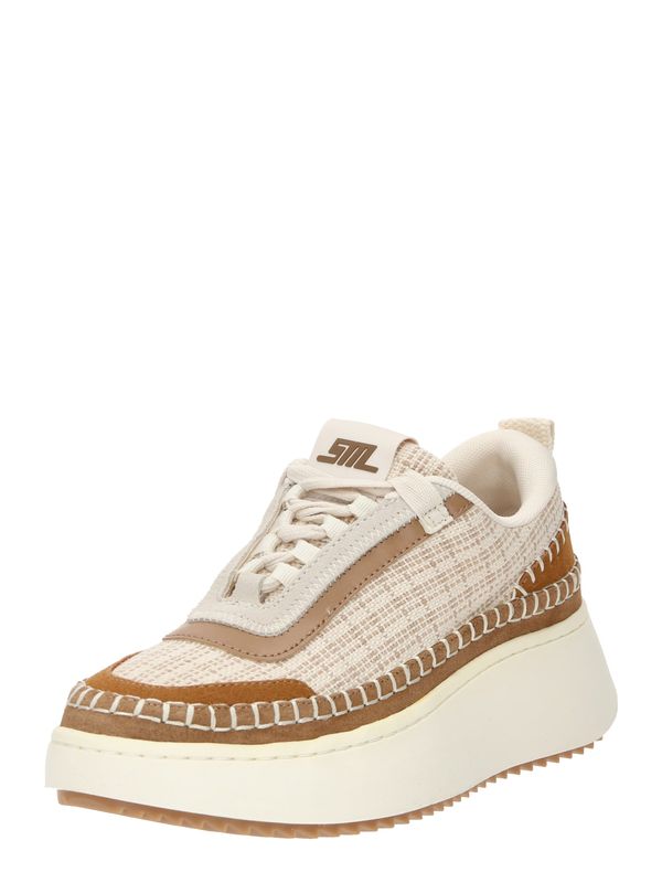 STEVE MADDEN STEVE MADDEN Ниски маратонки  кремаво / кафяво
