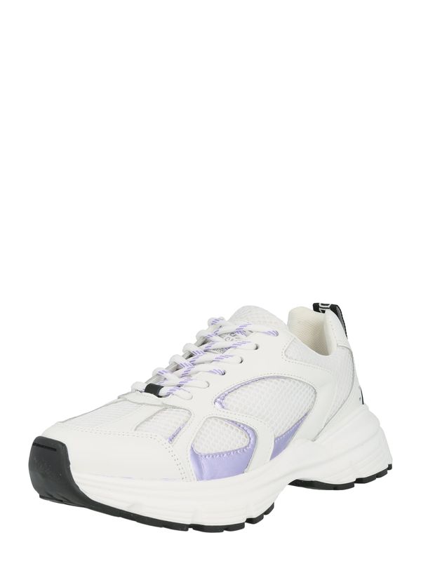 STEVE MADDEN STEVE MADDEN Ниски маратонки 'PLAJA'  лавандула / черно / бяло