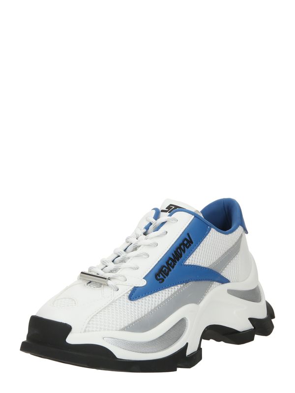 STEVE MADDEN STEVE MADDEN Ниски маратонки 'ZOOMZ'  синьо / сиво / черно / бяло