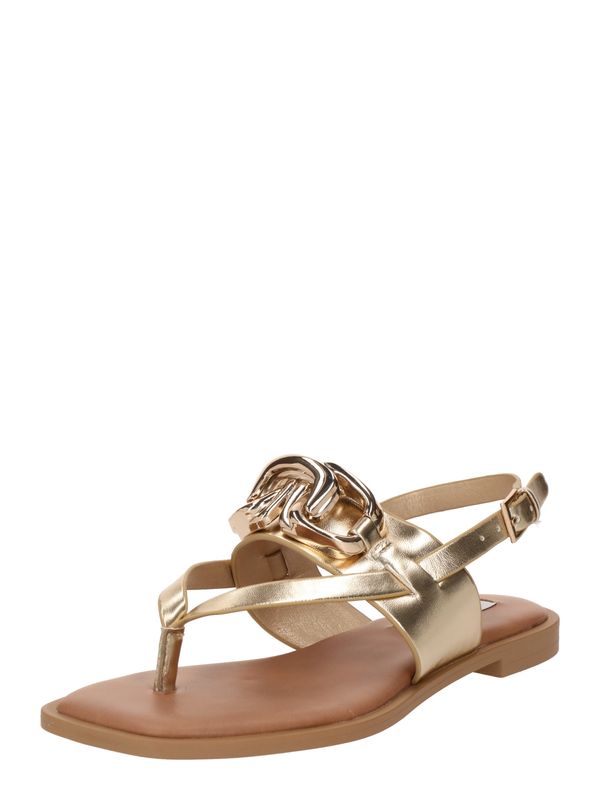 STEVE MADDEN STEVE MADDEN Сандали с разделител за пръстите 'GENIE'  злато
