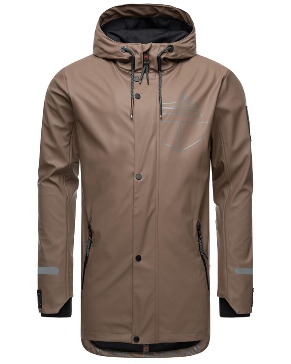 STONE HARBOUR STONE HARBOUR Функционално яке 'Tamio'  сепия / сребърно сиво / черно