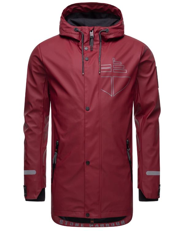 STONE HARBOUR STONE HARBOUR Функционално яке 'Tamio'  светлосиво / бордо / черно