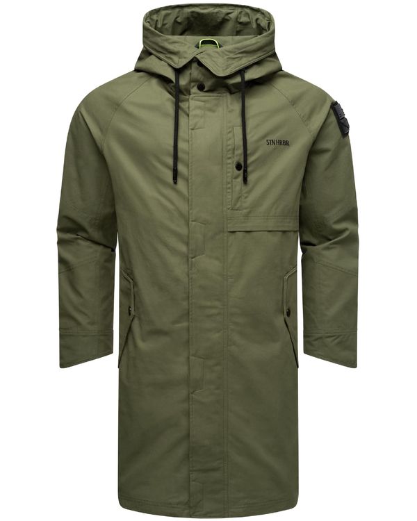 STONE HARBOUR STONE HARBOUR Преходно палто 'Yaroon'  маслина / черно