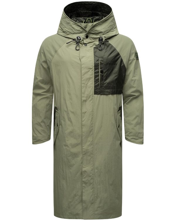 STONE HARBOUR STONE HARBOUR Преходно палто 'Zafaar'  маслина / черно