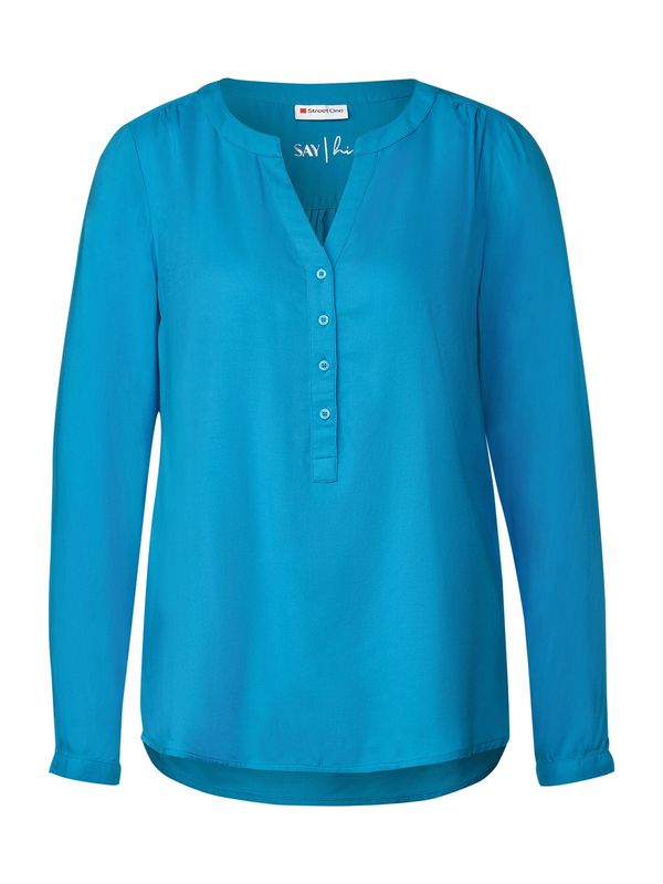 STREET ONE STREET ONE Блуза 'Bamika'  циан