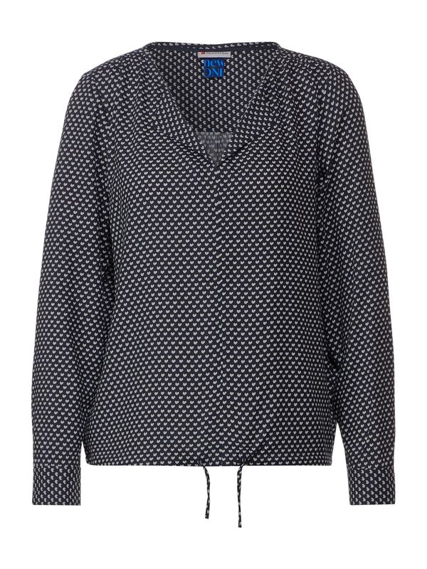 STREET ONE STREET ONE Блуза  нощно синьо / светлосиво