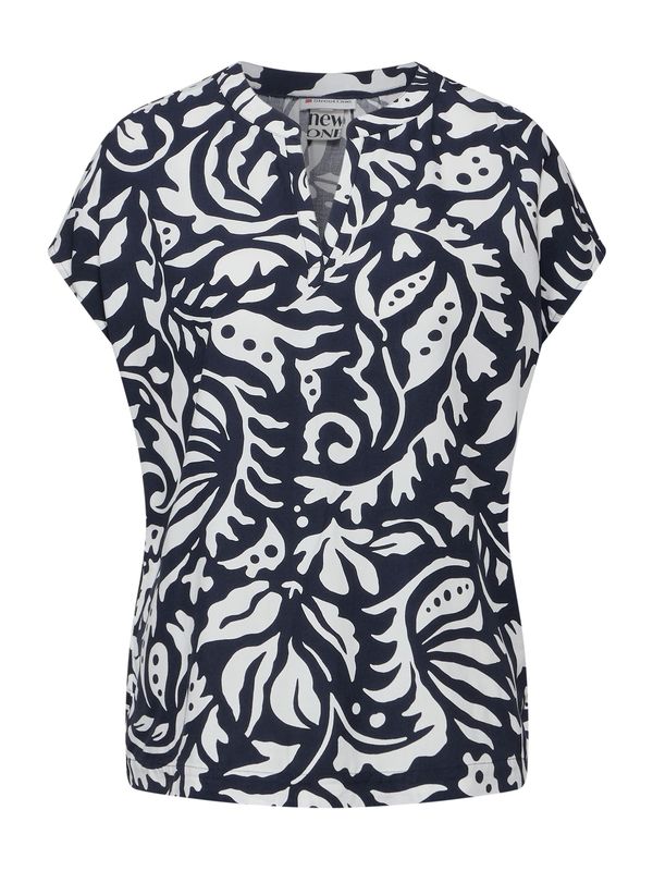 STREET ONE STREET ONE Блуза  тъмносиньо / бяло