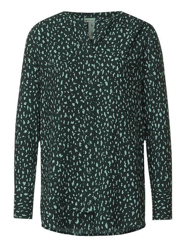 STREET ONE STREET ONE Блуза  зелено