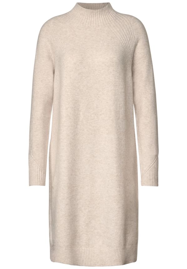 STREET ONE STREET ONE Плетена рокля  бежово меланж