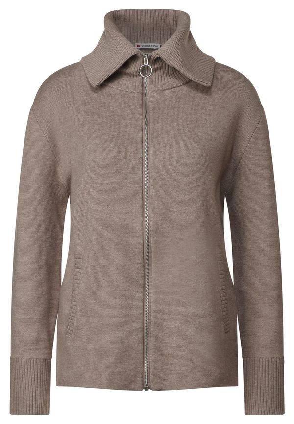 STREET ONE STREET ONE Плетена жилетка  мока