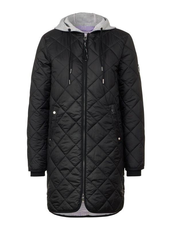 STREET ONE STREET ONE Преходно палто  сиво / черно