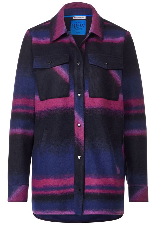 STREET ONE STREET ONE Преходно яке  нощно синьо / тъмносиньо / розово