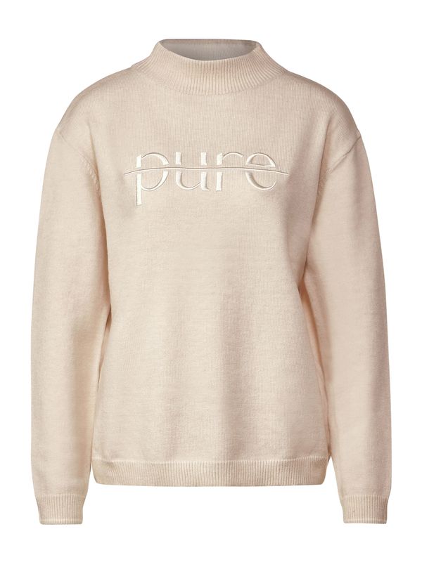 STREET ONE STREET ONE Пуловер  кремаво