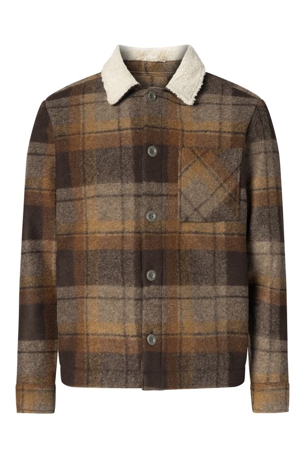 STRELLSON STRELLSON Преходно яке 'Noel'  кафяво / мока / светлокафяво / черно