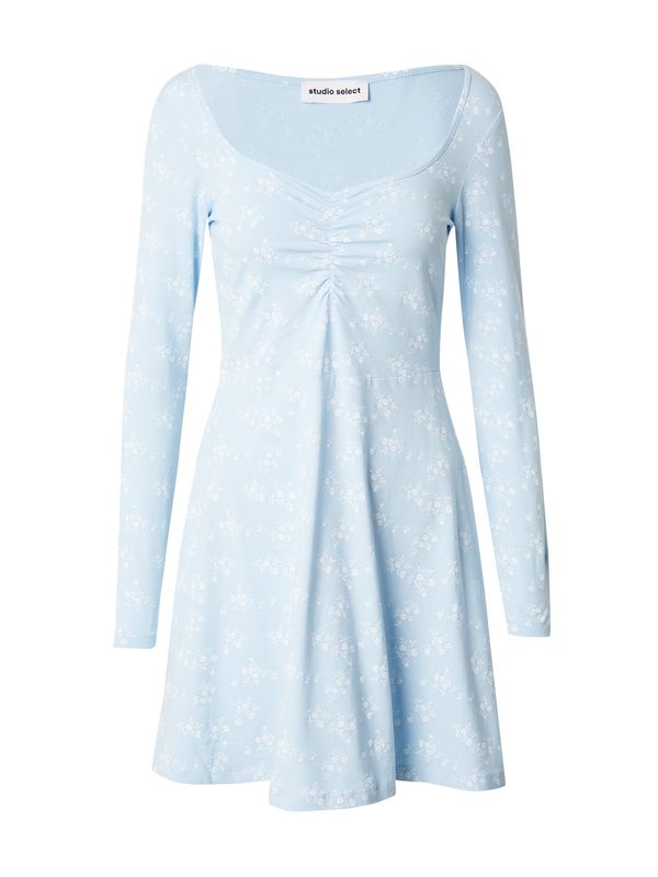 STUDIO SELECT STUDIO SELECT Рокля 'Tara'  светлосиньо / бяло