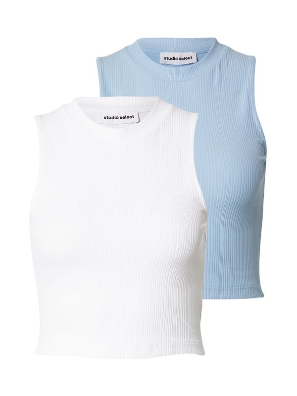STUDIO SELECT STUDIO SELECT Топ 'Sanja'  светлосиньо / бяло