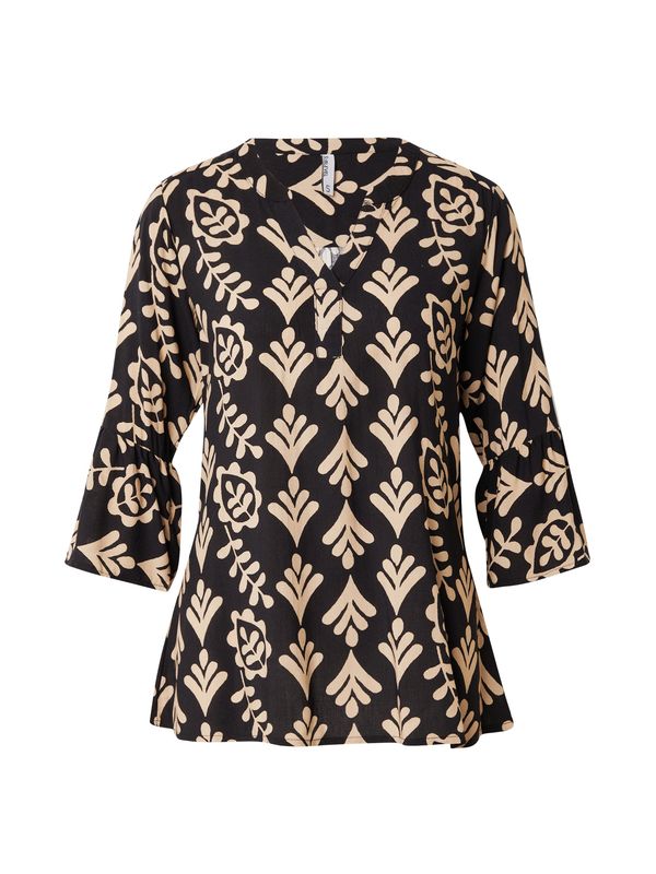 Sublevel Sublevel Блуза  бежово / черно
