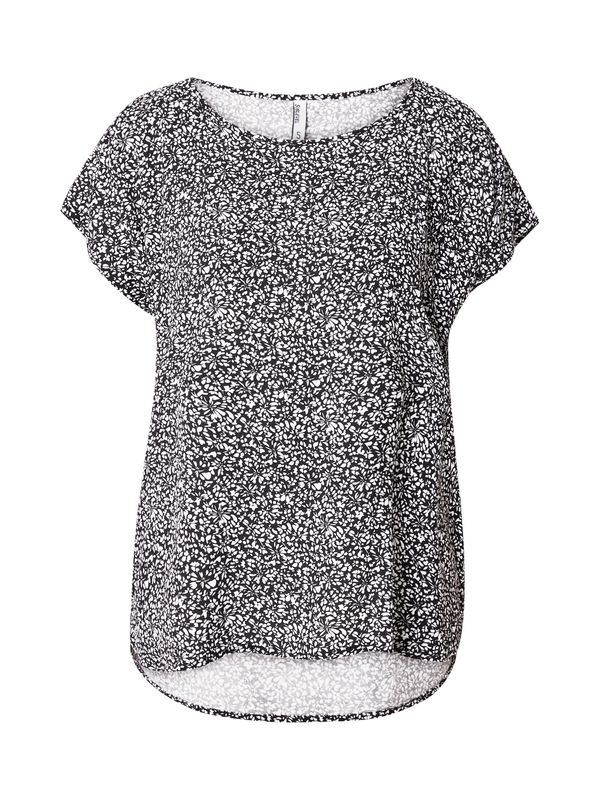 Sublevel Sublevel Блуза  черно / бяло